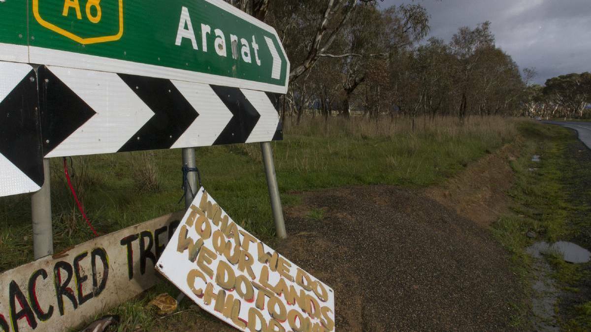 DELAY: The future of the Western Highway duplication project between Buangor and Ararat is before the courts. Picture: FILE
