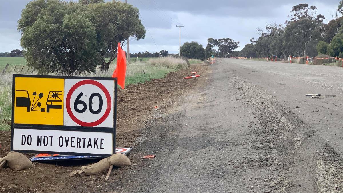 WORKS: 485 kilometres of roads across Western Victoria have been improved so far. Picture: BEN FRASER