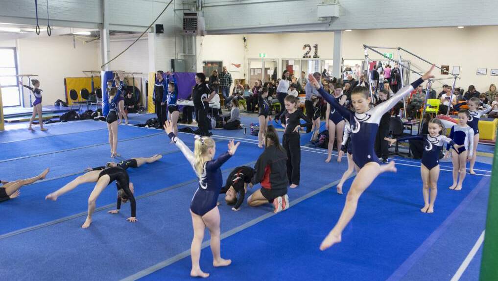 GRANT: The Stawell Gymnastics Club are one of five Northern Grampians sporting clubs to recieve a grant from Victoria's Sporting Club Grants Program. Picture: PETER PICKERING