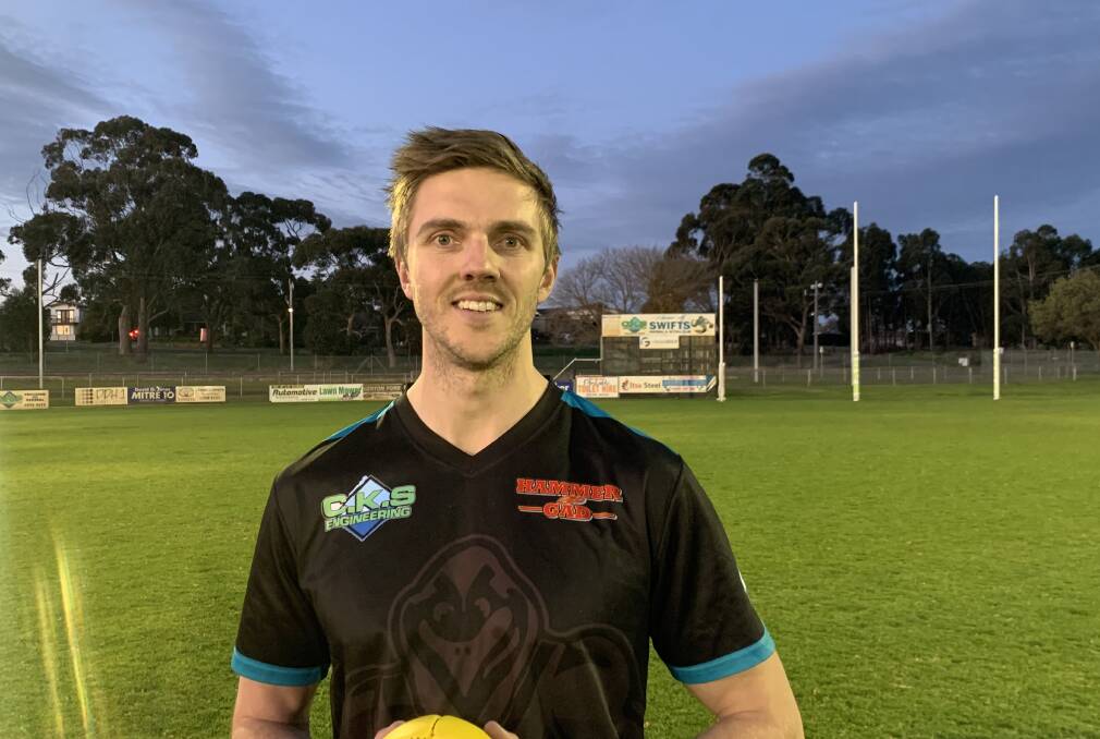 SIGNED UP: Brett Hargreaves will coach the Swifts football in 2022. Picture: TALLIS MILES