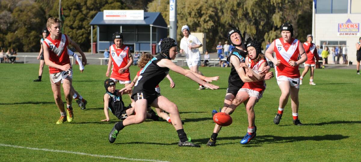 RULE CHANGES: Just 20 players in total will be required to complete a game of junior football in the HDFNL in the 2021 season. Picture: FILE