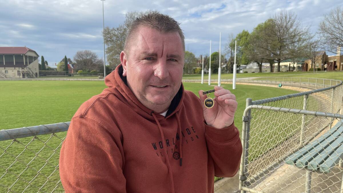 HONOUR: The Stawell 13 and Under Football Association have awarded Rhett Mellor a life membership. Picture: TALLIS MILES