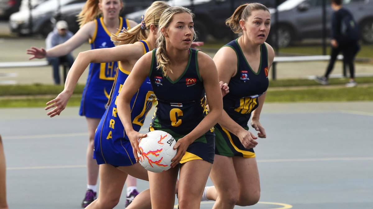 Rosie Todd is a netball star to watch at Lake Wendouree in 2023. Picture by Lachlan Bence. 