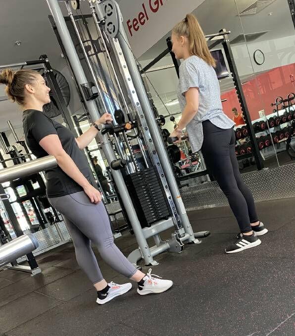 Stephanie Winfield has established FemFit training with Steph to help mums get fit and stay in shape - before, during and after pregnancy. Photo: Supplied.