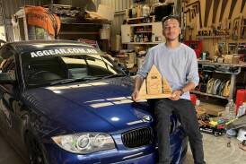 In his BMW 135i, a small coup that weighs about 1450kg, Kuchel won the improved 4001cc and over event, and placed fourth in the overall race for the title of 'King of the hill'. Picture supplied