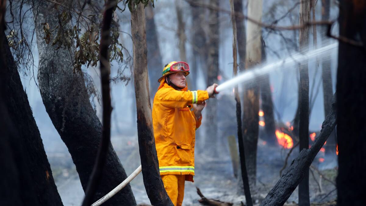 FIRE SEASON: The recruits were spread across training locations in Halls Gap, Cavendish, Horsham, Edenhope and Wail.