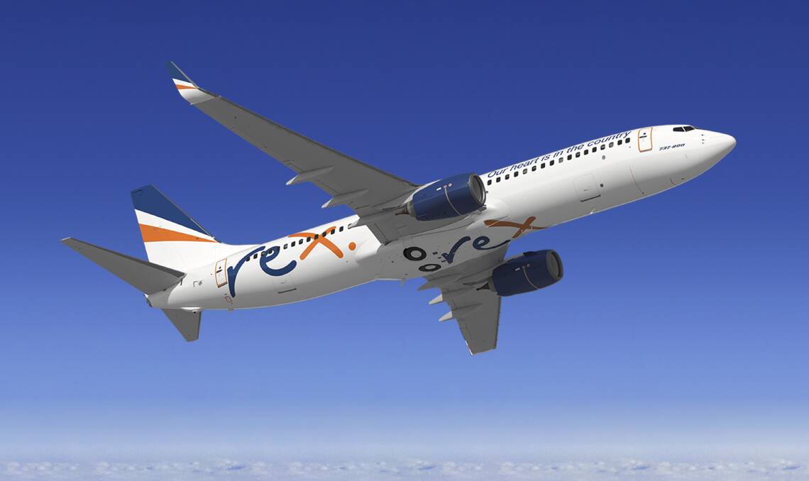 The first of Regional Express' Boeing 737 jets are now being prepped and pinted for flights to Melbourne in March.