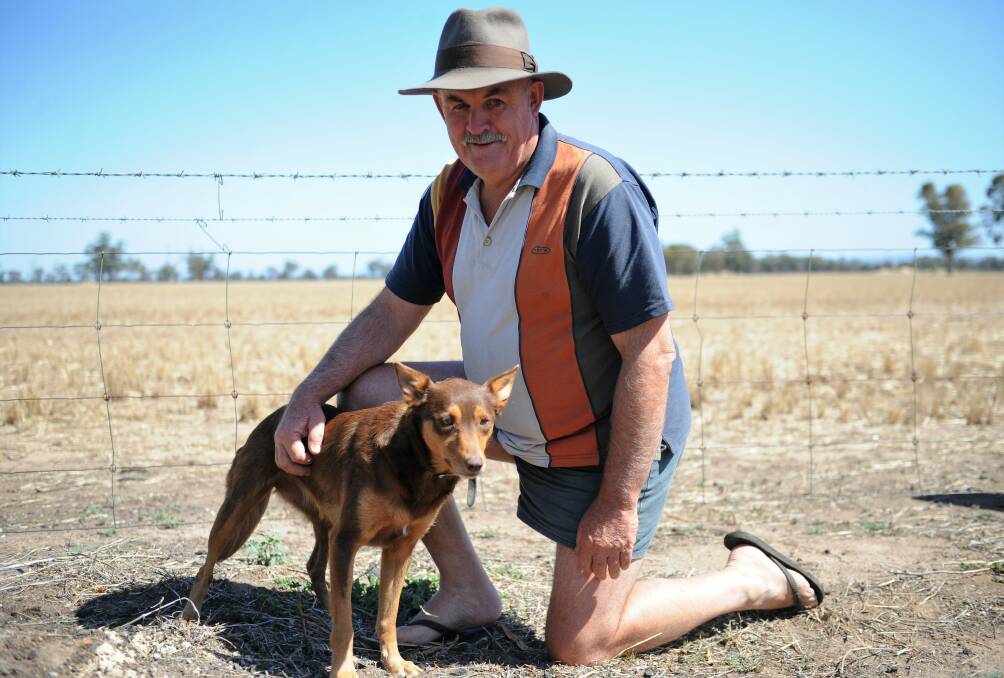 REPRESENTATION: Lubeck farmer Graeme Maher has raised questions about the issue of federal representation, due to the expansion of Mallee.