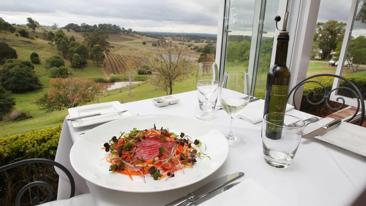 TO NSW: Bistro Molines, at Mount View near Cessnock, was described by judges as a "special place where ... the food does justice to the setting".