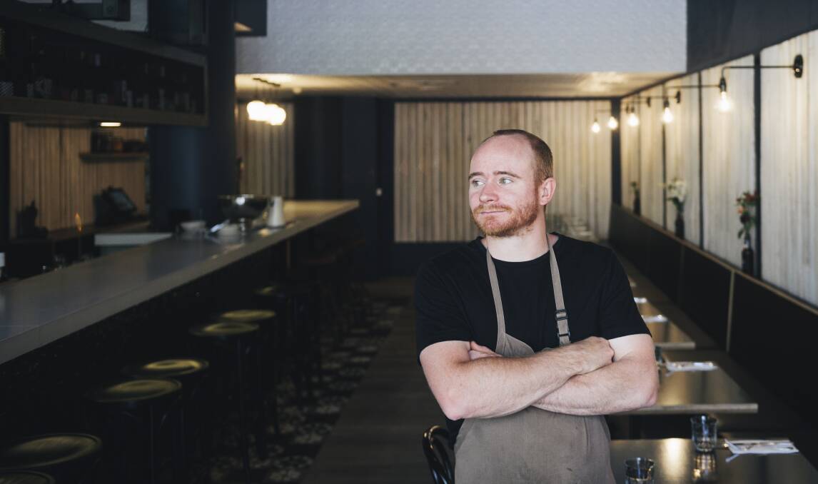 TO THE ACT: Chris Darragh is chef and co-owner at Temporada in Canberra. The judges said the local produce was "cooked with skill, smarts and alacrity".