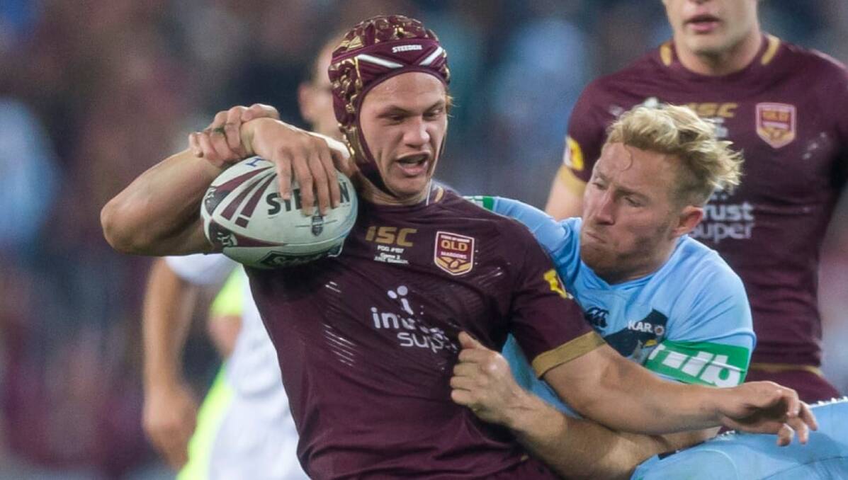 Star of the future, today: Kalyn Ponga. Photo: AAP