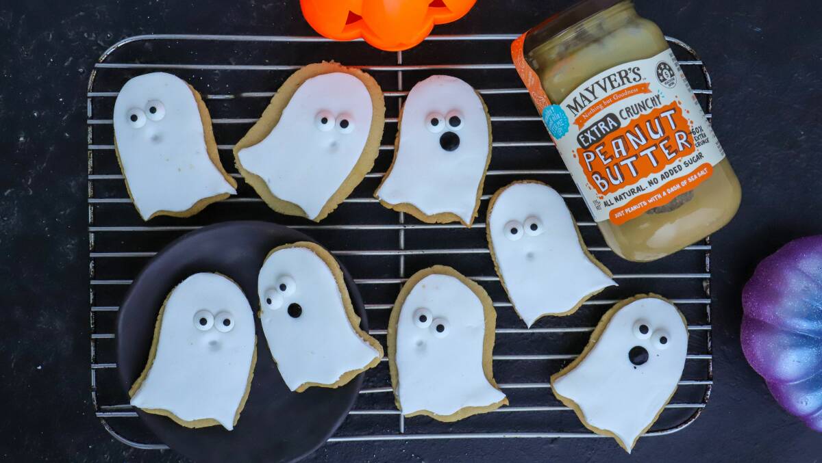 Ghost cookies. Picture: Mayvers 
