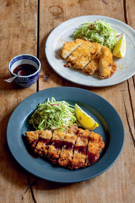 Tonkatsu (crumbed pork cutlet). Picture: Supplied