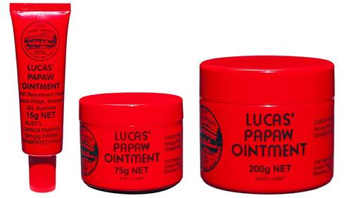 Recall of Lucas' Pawpaw Ointments over potential microbial contamination