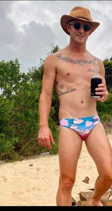Budgie smuggler wearers bringing smiles to flood-worn faces