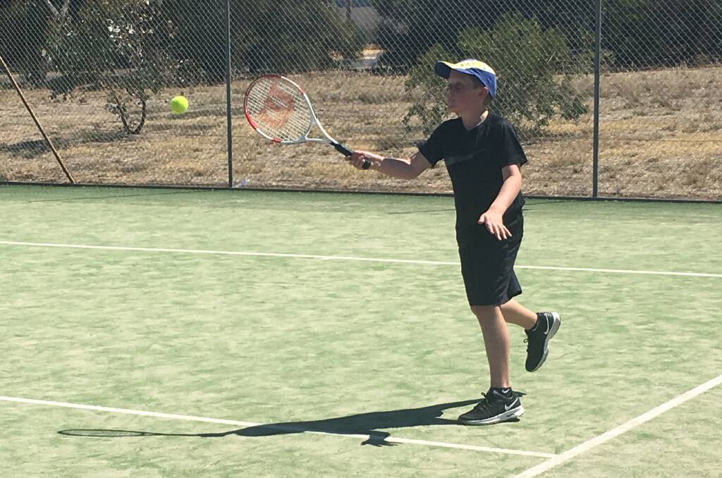 Wimmera points tennis tournament held at Stawell. Photos by Grace Bibby