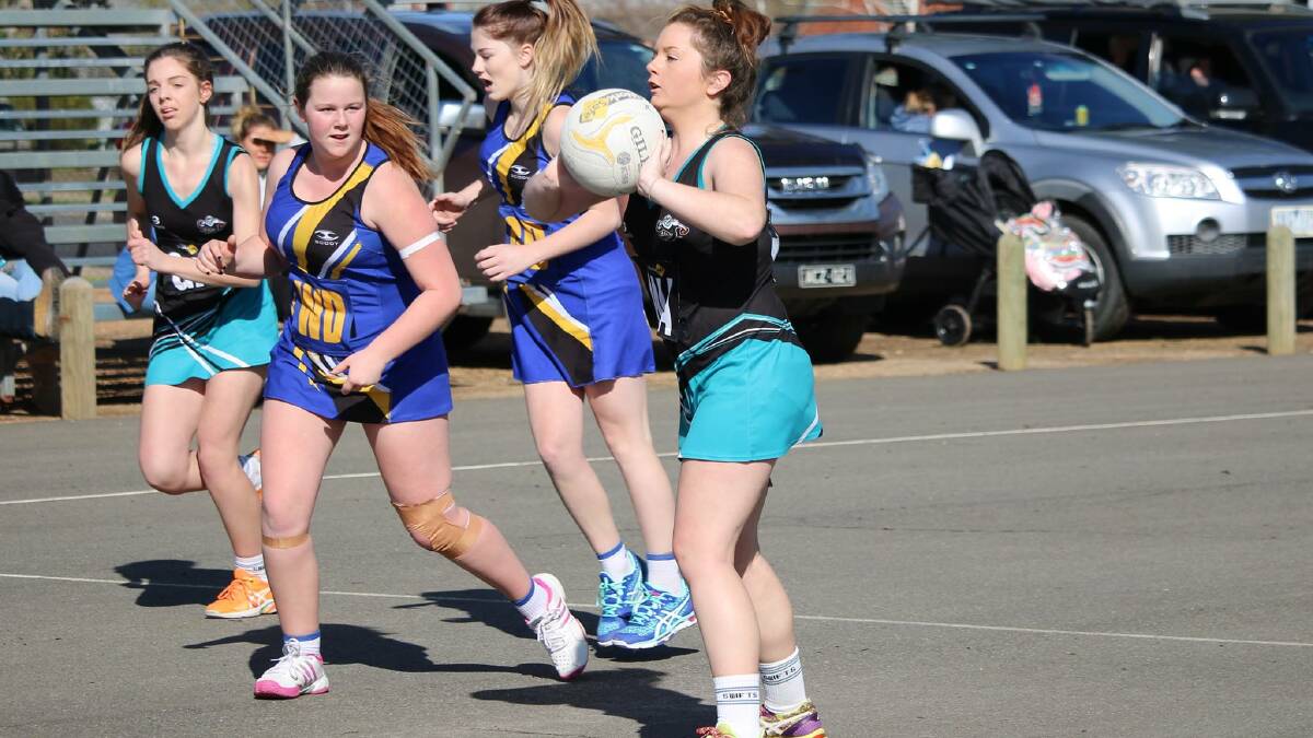 Swifts netballers had a day out against Natimuk United taking home four wins from six games. Pictures: Trish Ralph