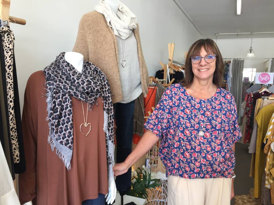 SENDING OUT ORDERS: Karen Wood of My Bow-tique in Horsham has remained open, with a new focus on online orders. Picture: ELIZA BERLAGE