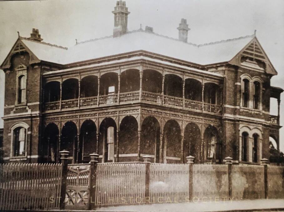 LANDMARK: "Oban" is historically significant as the only real mansion built by any of the citizens of Stawell who were made rich by gold finds. It has been owned by the RSL since 1948. 