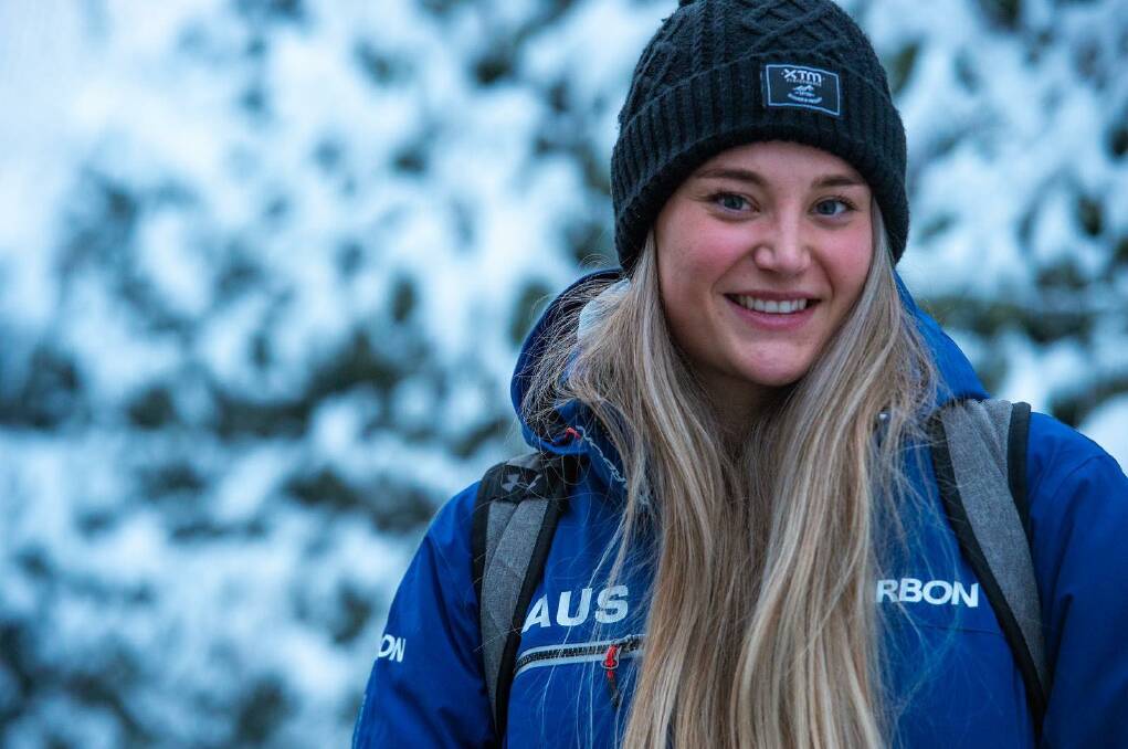 FROSTY RECEPTION: Ararat sprinter and four-time Stawell Women's Gift finalist Sarah Blizzard is Beijing-bound in the bobsleigh - just not exactly how she had pictured it. 
