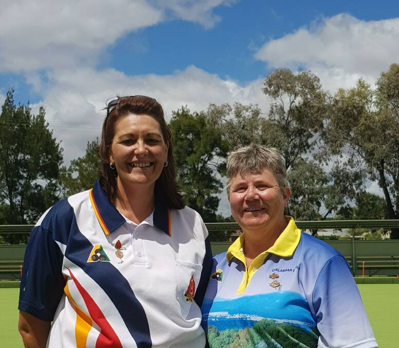 Aradale's Olive Gibson and Chalambar's Karen Brennan played off in the final. Picture: Adam Hill