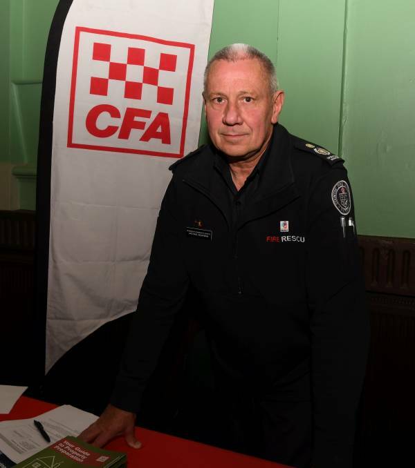 CFA West Region Acting Assistant Chief Officer Michael Boatman.