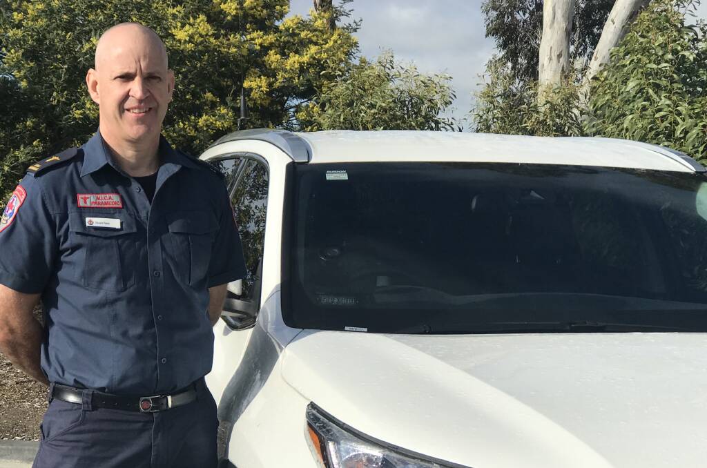 OPPORTUNITY: Ambulance Victoria Grampians Regional Director Stuart Reid said with Stage 3 restrictions in place and many people at home, now is the time to brush up on the basics when it comes to your health. Picture: CONTRIBUTED