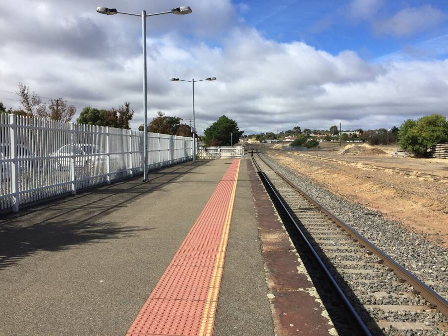 BACK ON TRACK: Stawell could be back on the passenger rail line with Wimmera Rail Services new proposal. Picture: Alice Rennison. 