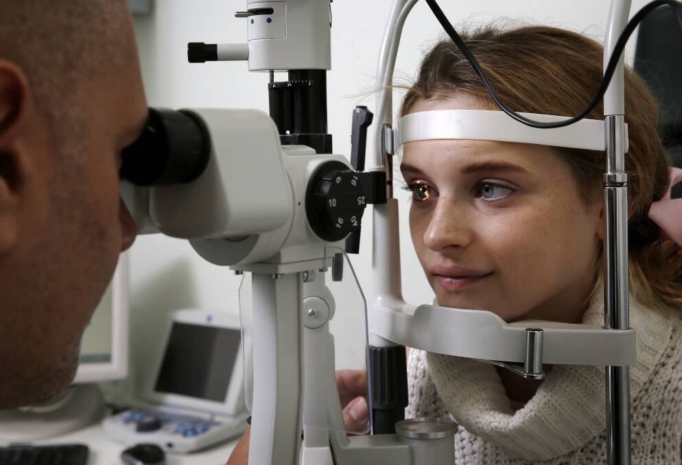 Eye test: More kids need an eye test, say Specsavers. Picture: supplied. 