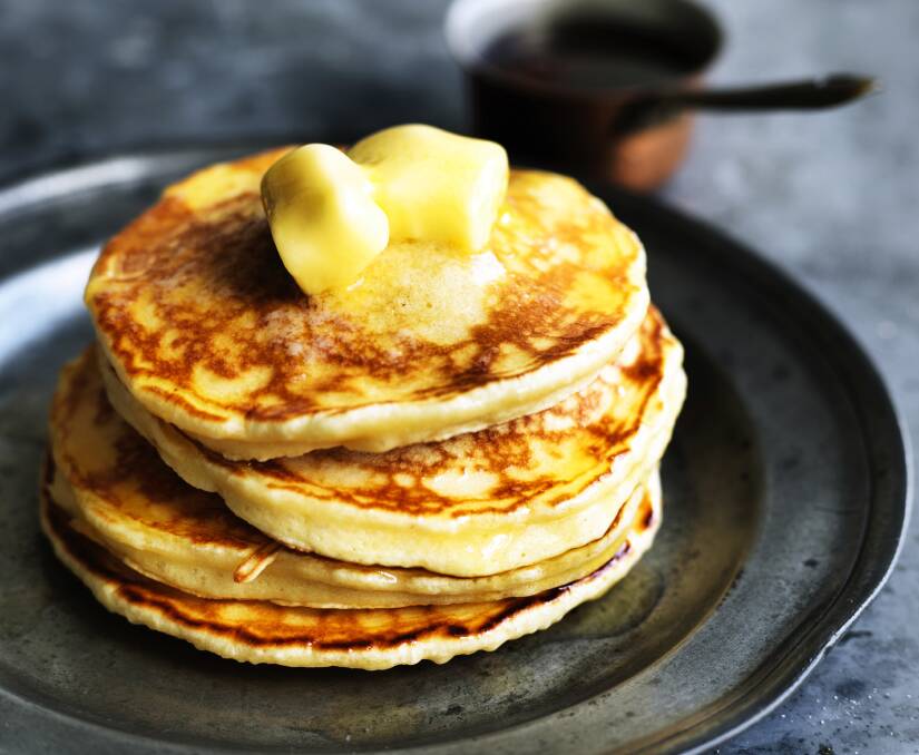 Flipping pancakes: Stawell Uniting Church will be flipping pancakes on Thursday for a good cause. 
Photo: William Meppem
Styling: Hannah Meppem