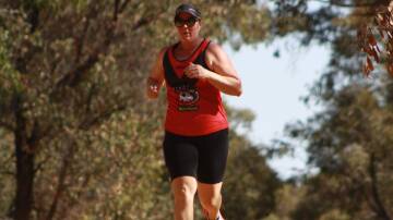 Naomi Hunter won the 3km Chris Blake Championship on Friday, April 19, at North Park. Picture supplied