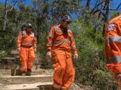 RESCUE: Volunteers from the Stawell VICSES assisted members of the Victoria Police to find lost bushwalker in the Grampians National Park on Sunday. Picture: CONTRIBUTED