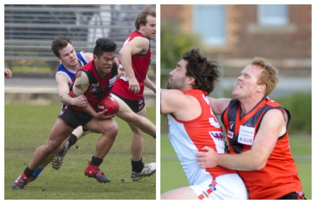 ON THE MOVE: Ben Leong and Todd Matthews comit to the Swifts for the 2019 season. Players have committed as the club starts pre-season training.