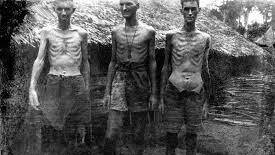 MALNUTRITION: Prisoners of war were given very little food and water. Picture: AUSTRALIAN WAR MUSEUM