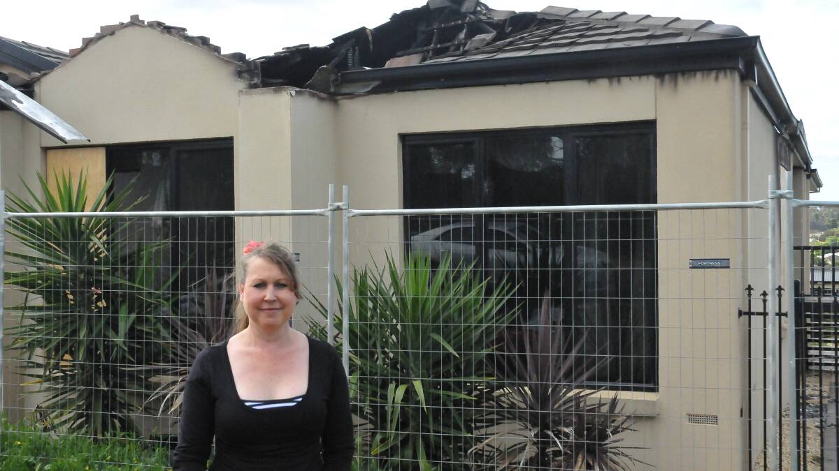 'Luckiest girl in Stawell': House fire victim looks at positives