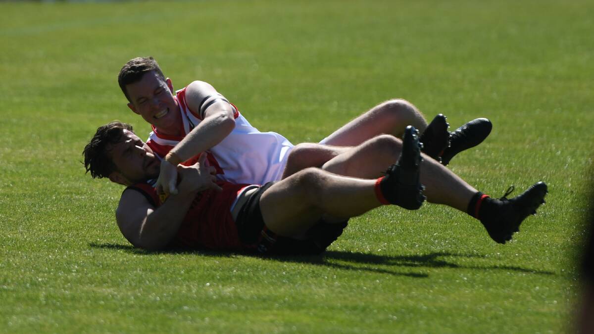 Ararat Rats hosted Stawell Warriors at Alexandra Oval for the traditional Good Friday clash. Pictures: MATTHEW CURRILL