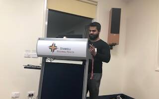 PROPOSAL: Haseeb Rayhan discusses possible strategies to combat public health issues in regional Victoria.