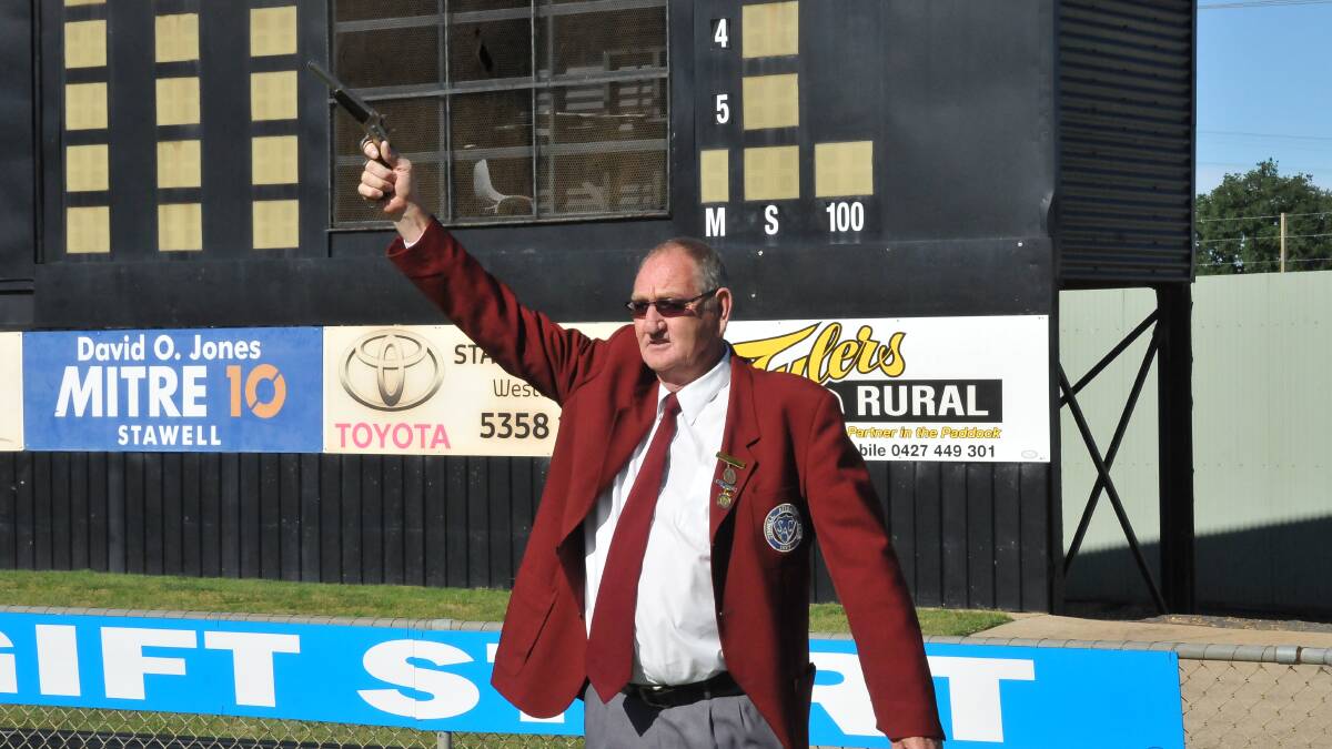 JOURNEY: Ian Sibson's involvement in the Stawell Gift has seen many changes in the 23 years he has been a member of the Stawell Athletic Club committee. Picture: CASSANDRA LANGLEY
