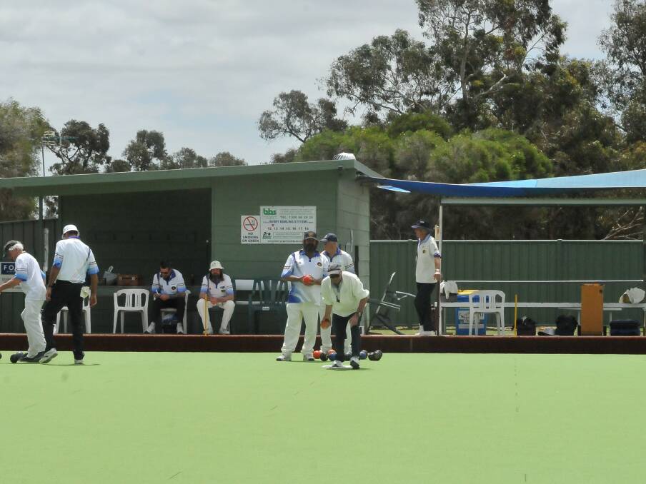 DOWN THE RINK: Stawell Golf battled against Landsborough in Grampians Bowls Division, Saturday Pennant. Picture: CASSANDRA LANGLEY