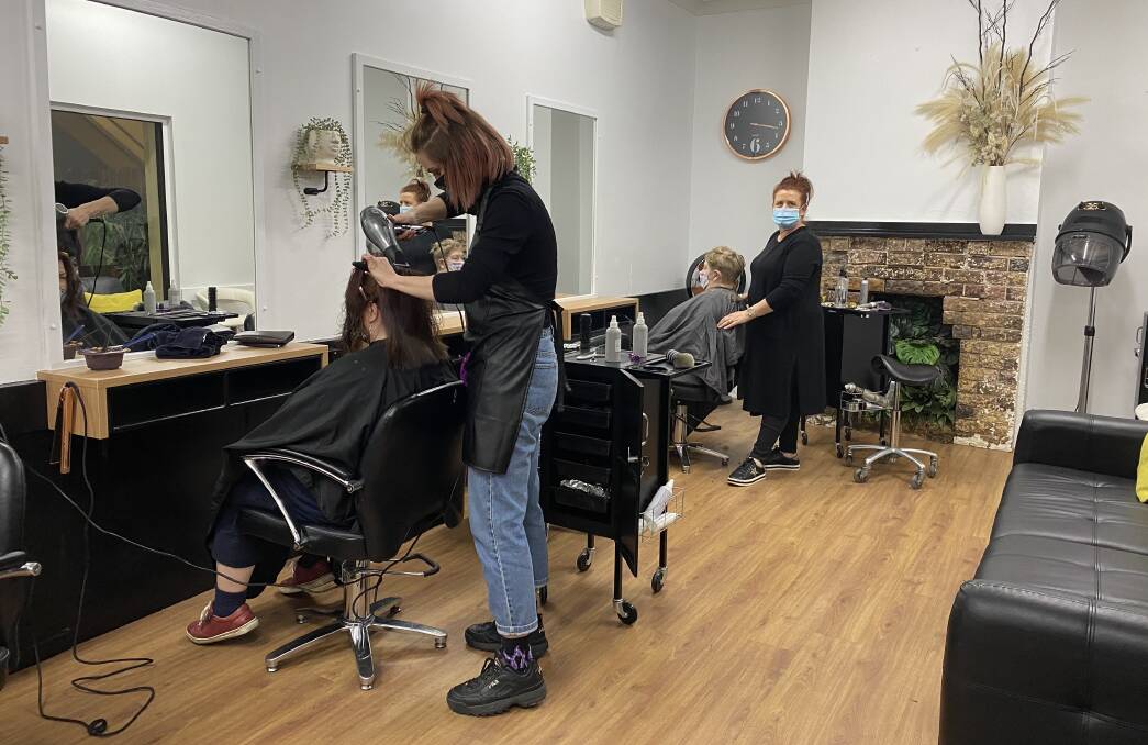 OPEN FOR BUSINESS: Hairdressers can still open under stage three restrictions. Picture: CONTRIBUTED