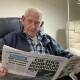 KEEPING BUSY: Stawell's David Young celebrates turning 100 on June 23, 2022. Picture: CASSANDRA LANGLEY