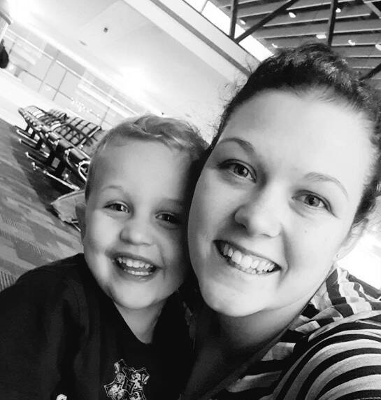 WORKING THROUGH: Stawell's Claire Preston is working through her mental health journey with the help of her family and son James. Picture: CONTRIBUTED