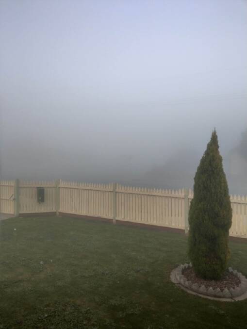 FOG: There was a heavy fog in Stawell on Wednesday morning. Picture: GREG ROBSON