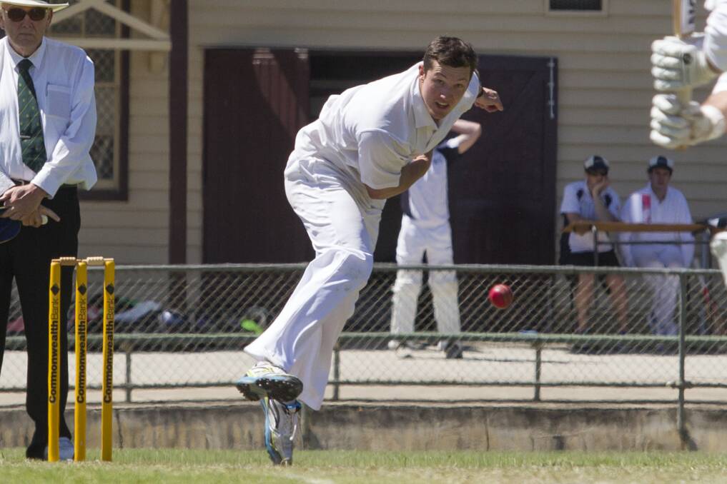 BOWLING: Youth Club's Damon Folkes has taken seven wickets so far in the 2019-20 season. Picture: PETER PICKERING