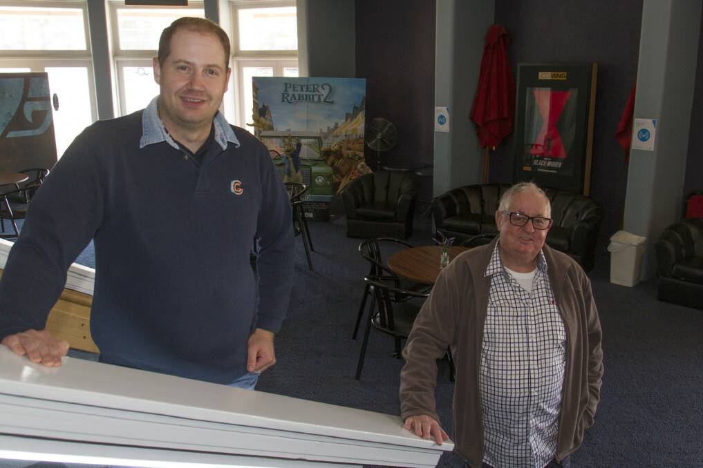 Ararat Astor Cinema manager Ross McCready and owner Barry Byron have implemented a safe cinema experience following the government's coronavirus recommendations