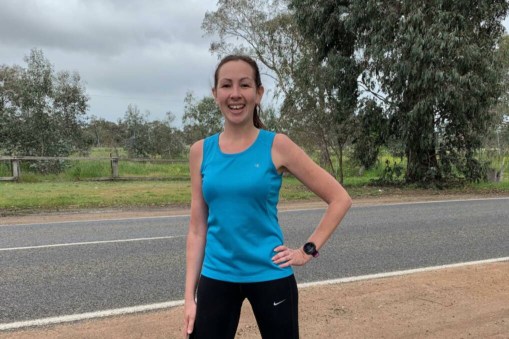 ACCOMPLISHED: Jess Cass completed her first marathon during the month of September when she was raising money for Crohn's and Colitis Australia. Picture: CONTRIBUTED