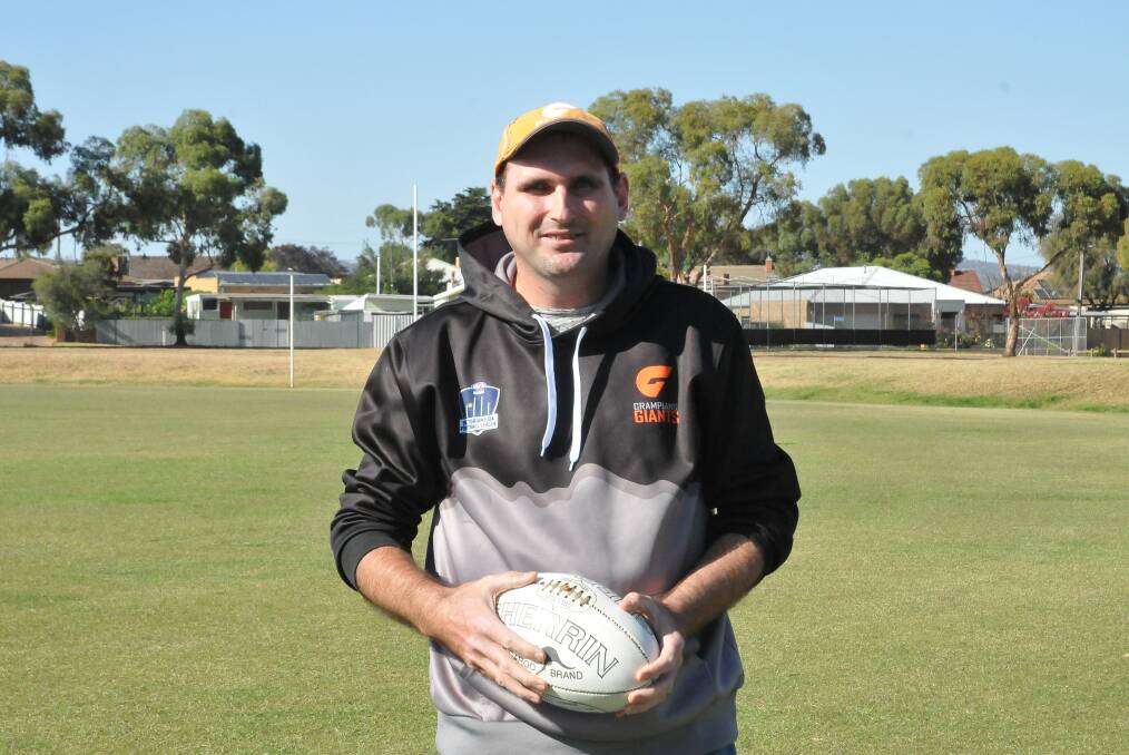 APPOINTED: Russell Homles is appointed the 2019 coach for the Grampians Giants. Picture: CASSANDRA LANGLEY