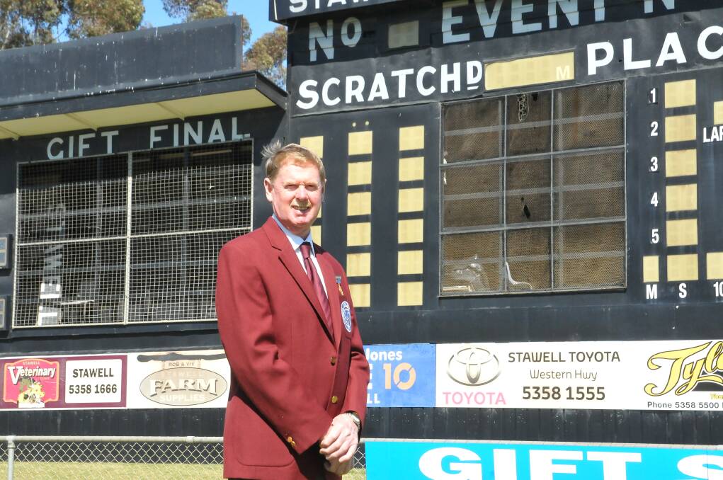 READY: Darryle Harrison is elected to lead the Stawell Athletic Club for the next twelve months, including the 2019 Gift. Picture: LACHLAN WILLIAMS