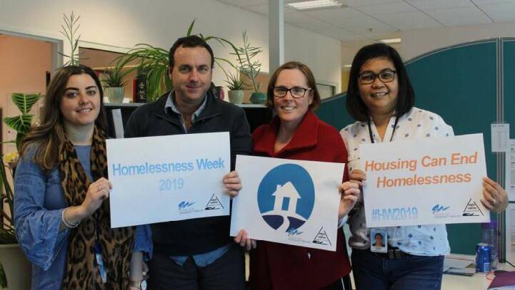 DRIVING FORCE: Grampians Community Health staff are bringing awareness to Homelessness across the region. Picture: CONTRIBUTED
