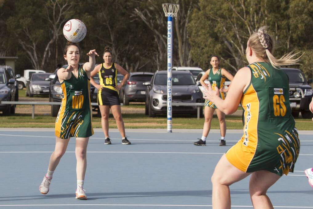 COMMITTED: Navarr's versatile player Harriett Slorach will play an important role in the 2019 A Grade side. Picture: PETER PICKERING